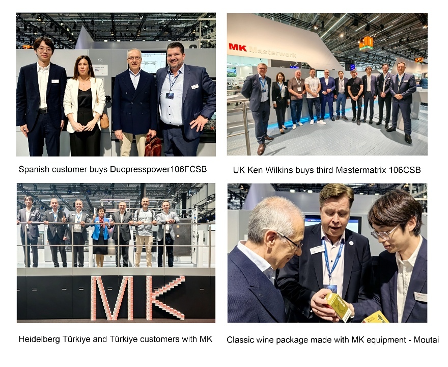 MK achieves fantastic performance at 2024Drupa with glorious ending