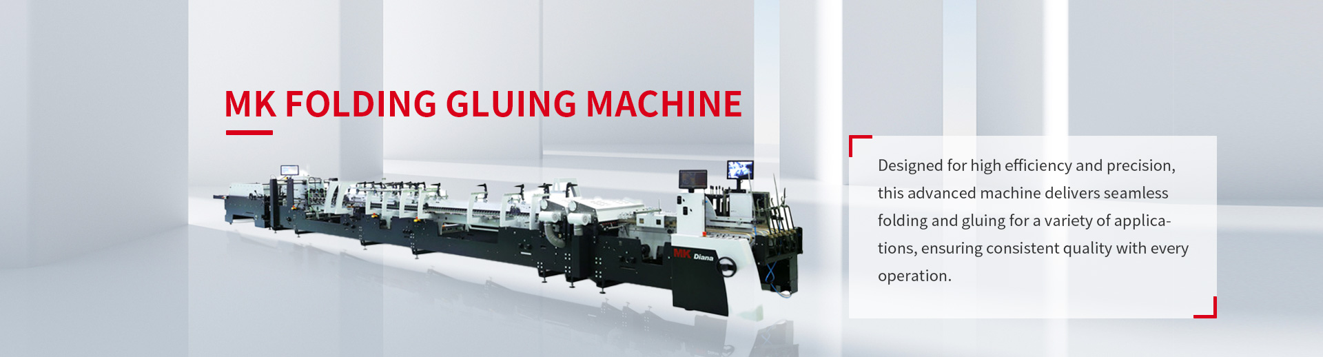 Efficient, flexible and reliable packaging production machines